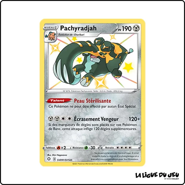 Ultra - Pokemon - Destinées Radieuses - Pachyradjah SV91/SV122