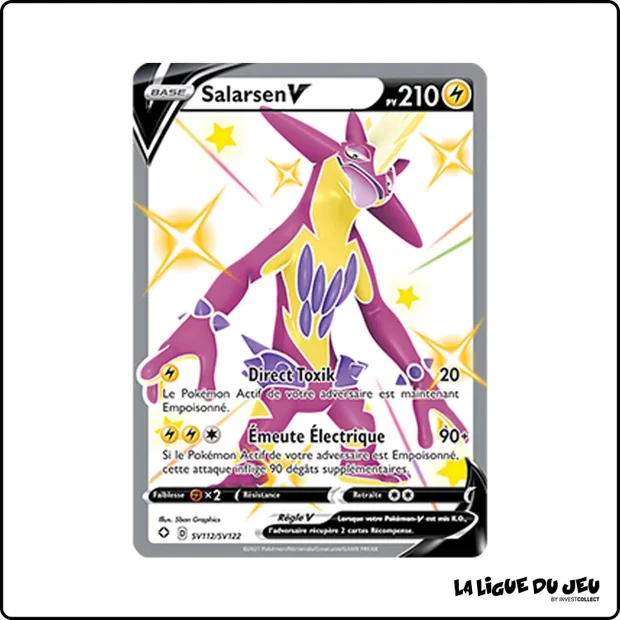Ultra - Pokemon - Destinées Radieuses - Salarsen V SV112/SV122