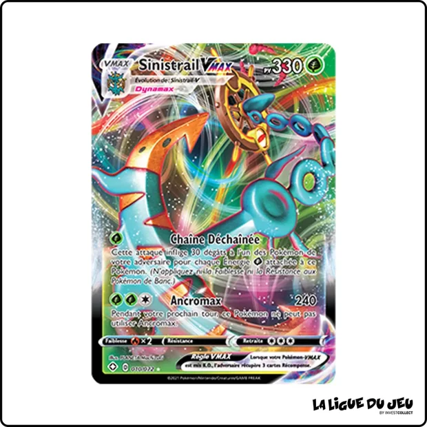 Ultra - Pokemon - Destinées Radieuses - Sinistrail VMAX 10/72