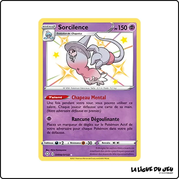 Ultra - Pokemon - Destinées Radieuses - Sorcilence SV56/SV122