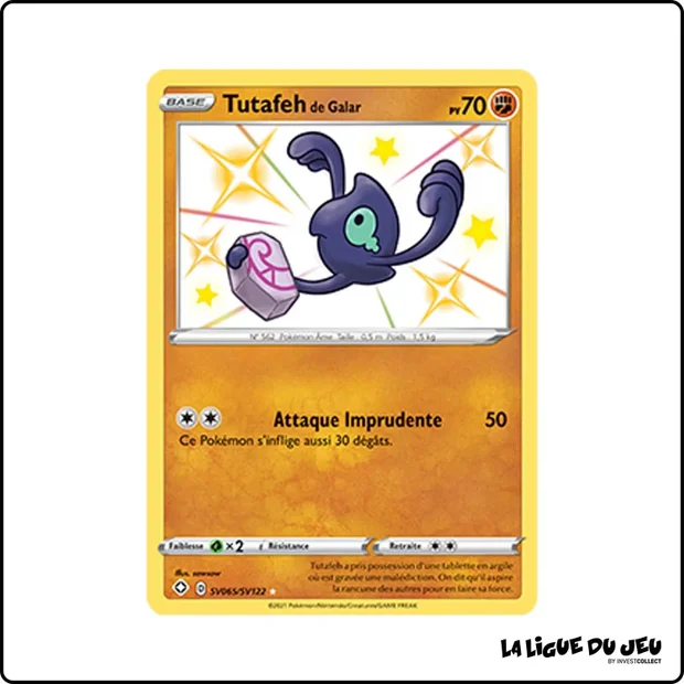Ultra - Pokemon - Destinées Radieuses - Tutafeh de Galar SV65/SV122