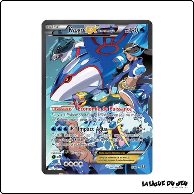 Ultra - Pokemon - Double Danger - Kyogre EX de la Team Aqua 6/34