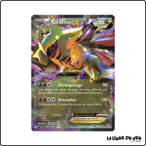 Ultra - Pokemon - Dragons Exaltés - Giratina EX 92/124