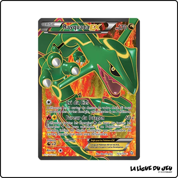 Ultra - Pokemon - Dragons Exaltés - Rayquaza EX 123/124