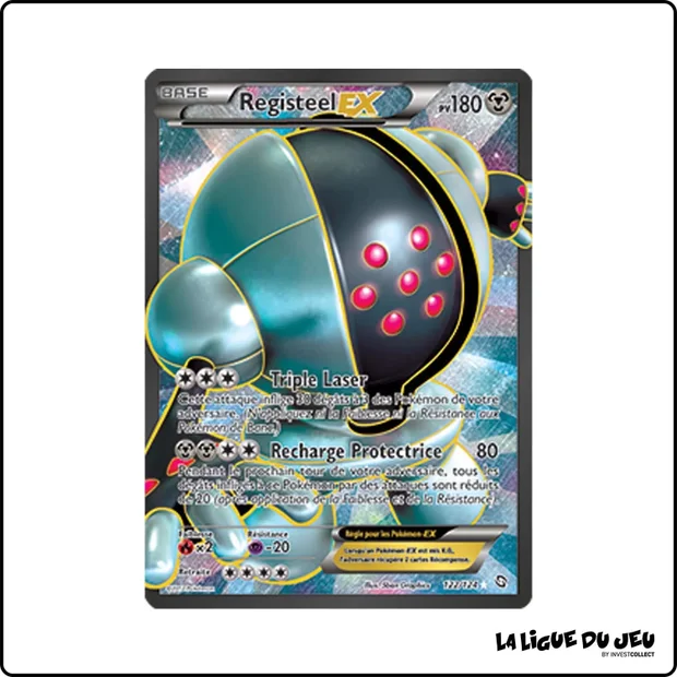 Ultra - Pokemon - Dragons Exaltés - Registeel EX 122/124