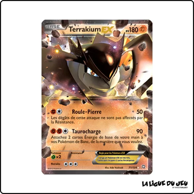 Ultra - Pokemon - Dragons Exaltés - Terrakium EX 71/124