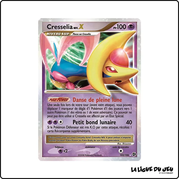 Ultra - Pokemon - Duels au Sommet - Cresselia NIV.X 103/106