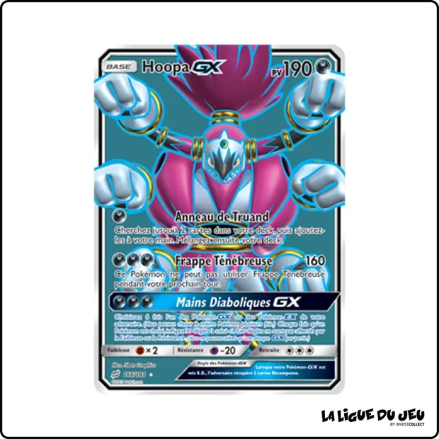 Ultra - Pokemon - Duo de Choc - Hoopa GX 166/181