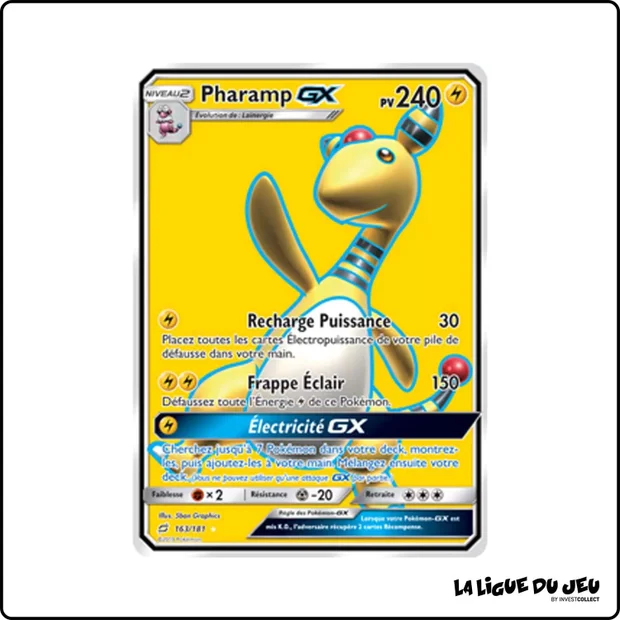 Ultra - Pokemon - Duo de Choc - Pharamp GX 163/181