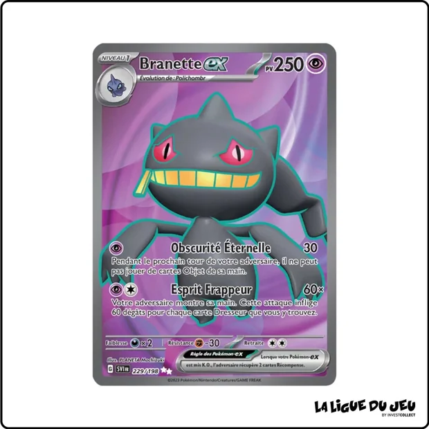 Ultra - Pokemon - Écarlate et Violet de Base - Branette-ex 229/198
