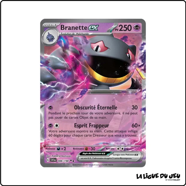 Ultra - Pokemon - Écarlate et Violet de Base - Branette-ex 88/198