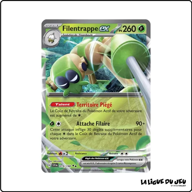 Ultra - Pokemon - Écarlate et Violet de Base - Filentrappe-ex 19/198