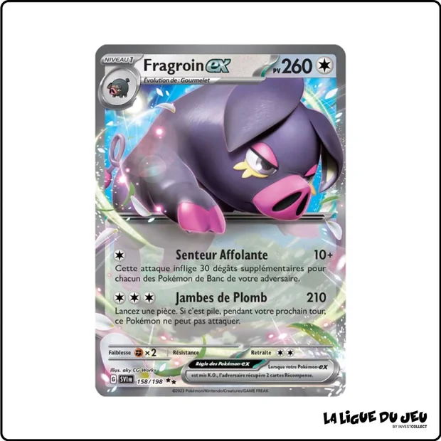 Ultra - Pokemon - Écarlate et Violet de Base - Fragroin-ex 158/198