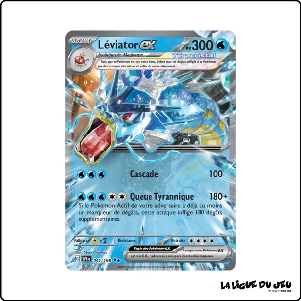 Ultra - Pokemon - Écarlate et Violet de Base - Léviator-ex 45/198