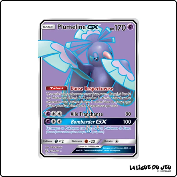 Ultra - Pokemon - Éclipse Cosmique - Plumeline GX 217/236