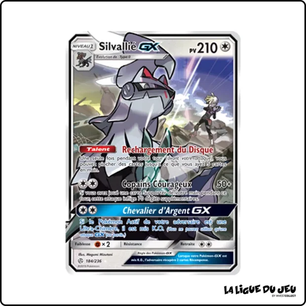 Ultra - Pokemon - Éclipse Cosmique - Silvallié GX 184/236
