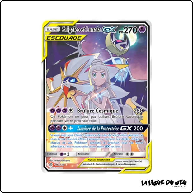 Ultra - Pokemon - Éclipse Cosmique - Solgaleo et Lunala GX 216/236