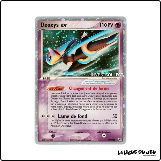Ultra - Pokemon - Émeraude - Deoxys ex 93/106