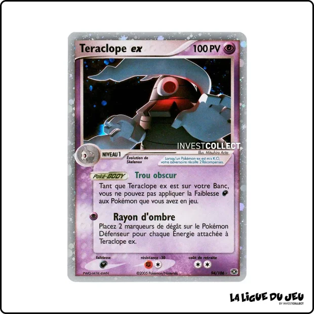 Ultra - Pokemon - Émeraude - Teraclope ex 94/106