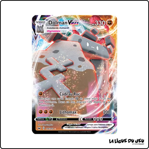 Ultra - Pokemon - Épée et Bouclier de Base - Dolman VMAX 116/202