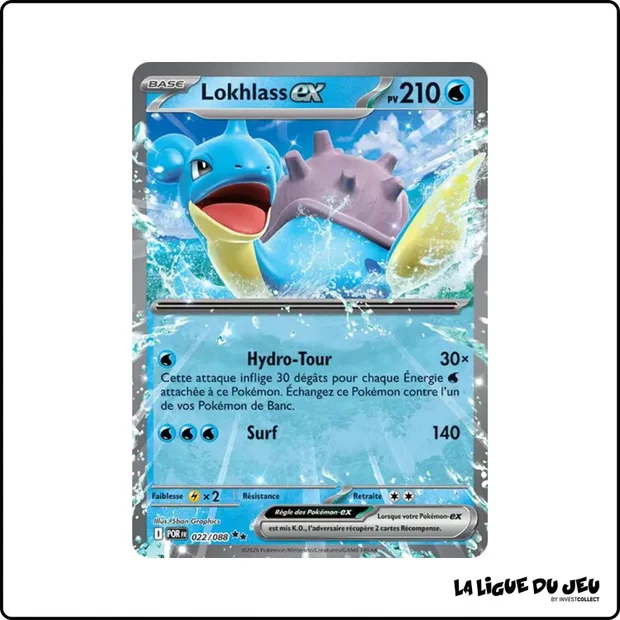 Ultra - Pokemon - Équilibre Parfait - Lokhlass ex 22/88