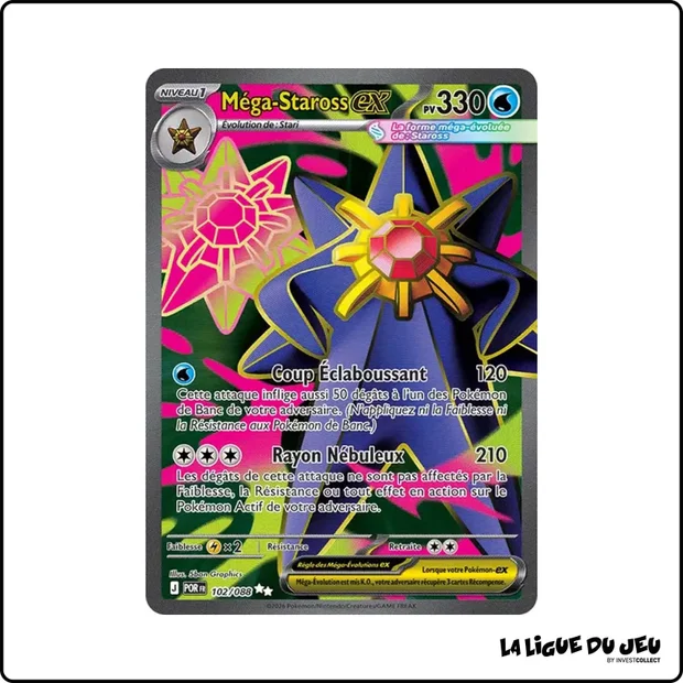 Ultra - Pokemon - Équilibre Parfait - Méga-Staross ex 102/88
