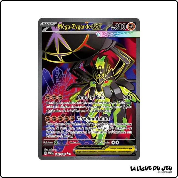 Ultra - Pokemon - Équilibre Parfait - Méga-Zygarde ex 104/88