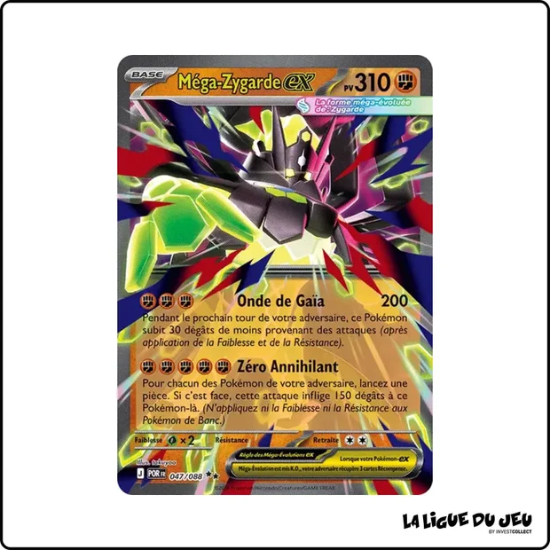Ultra - Pokemon - Équilibre Parfait - Méga-Zygarde ex 47/88