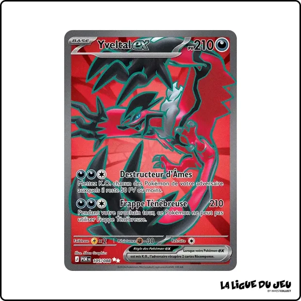 Ultra - Pokemon - Équilibre Parfait - Yveltal ex 105/88