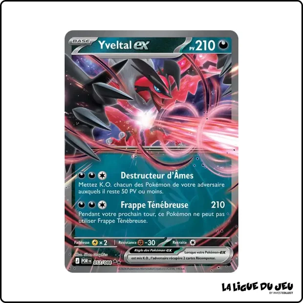 Ultra - Pokemon - Équilibre Parfait - Yveltal ex 53/88