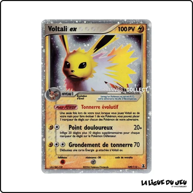 Ultra - Pokemon - Espèces Delta - Voltali ex 109/113