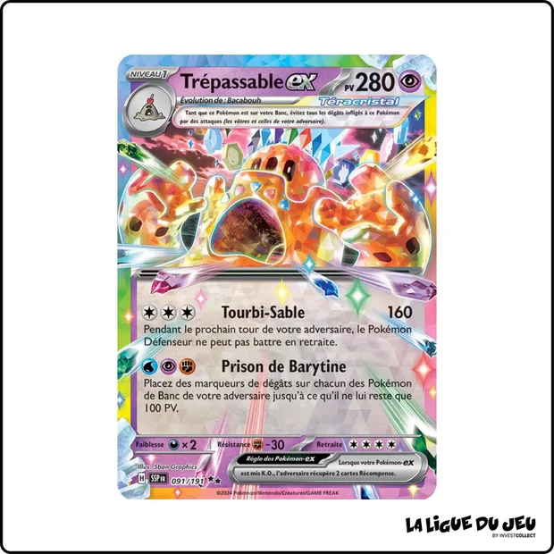 Ultra - Pokemon - Étincelles Déferlantes - Trépassable ex 91/191