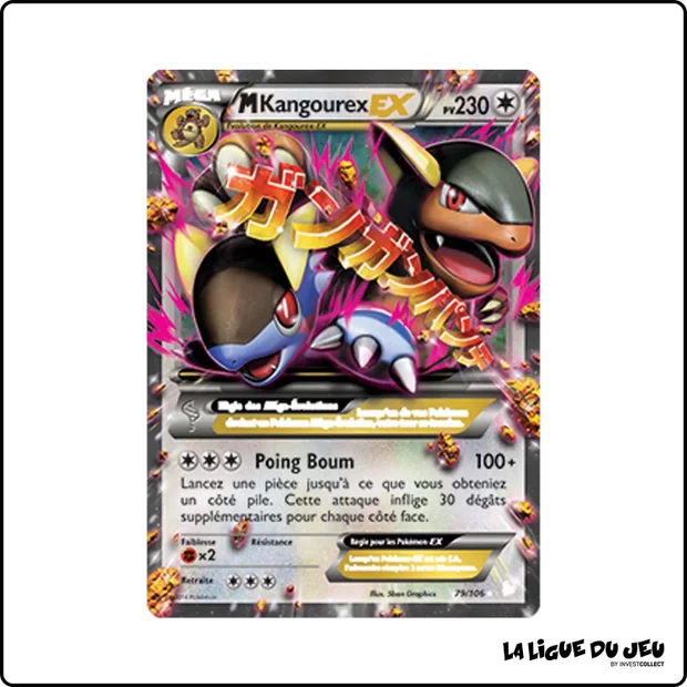 Ultra - Pokemon - Étincelles - M Kangourex EX 79/106