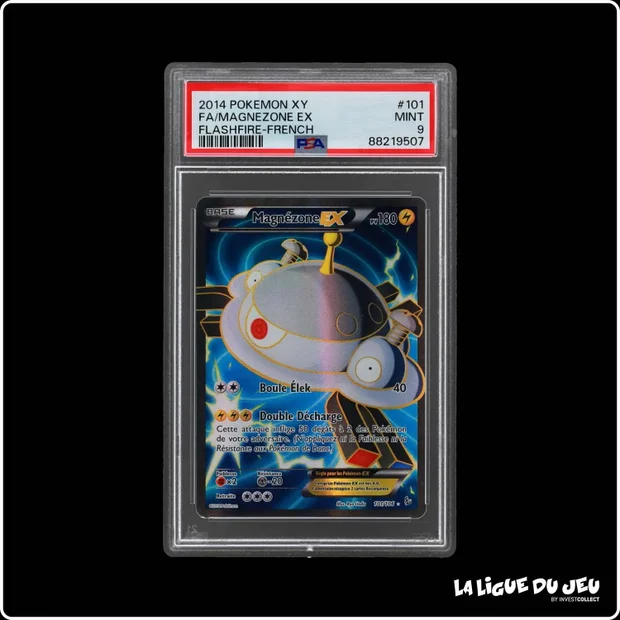 Ultra - Pokemon - Étincelles - Magnézone ex - 101/106 - PSA 9 - Français