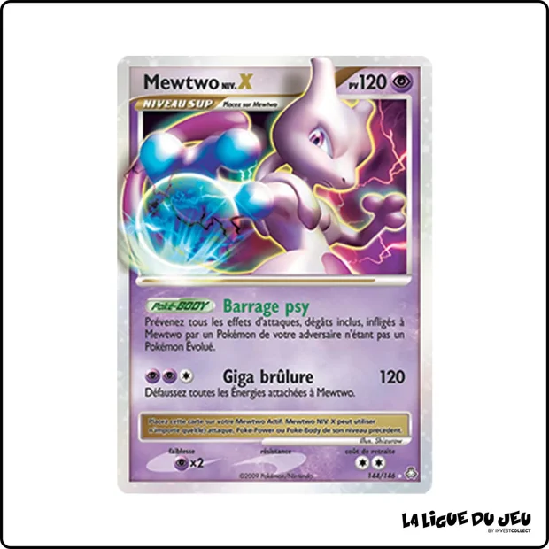 Ultra - Pokemon - Éveil des Légendes - Mewtwo NIV.X 144/146