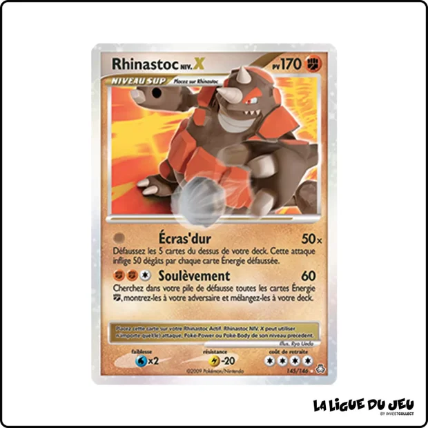 Ultra - Pokemon - Éveil des Légendes - Rhinastoc NIV.X 145/146
