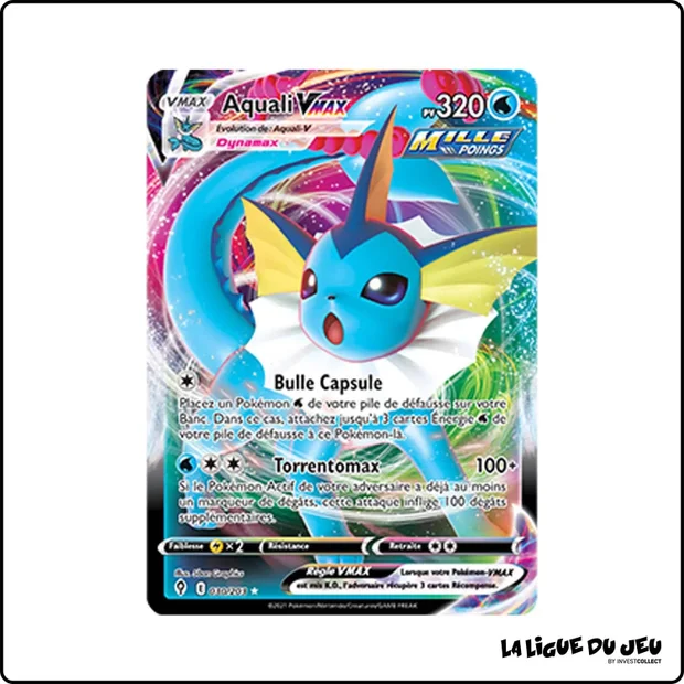 Ultra - Pokemon - Évolution Céleste - Aquali VMAX 30/203