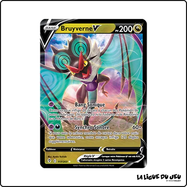 Ultra - Pokemon - Évolution Céleste - Bruyverne V 117/203