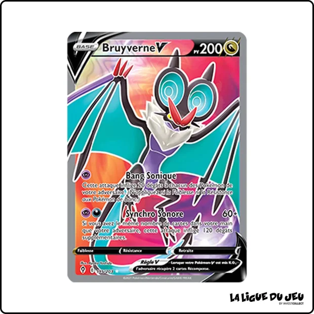 Ultra - Pokemon - Évolution Céleste - Bruyverne V 195/203
