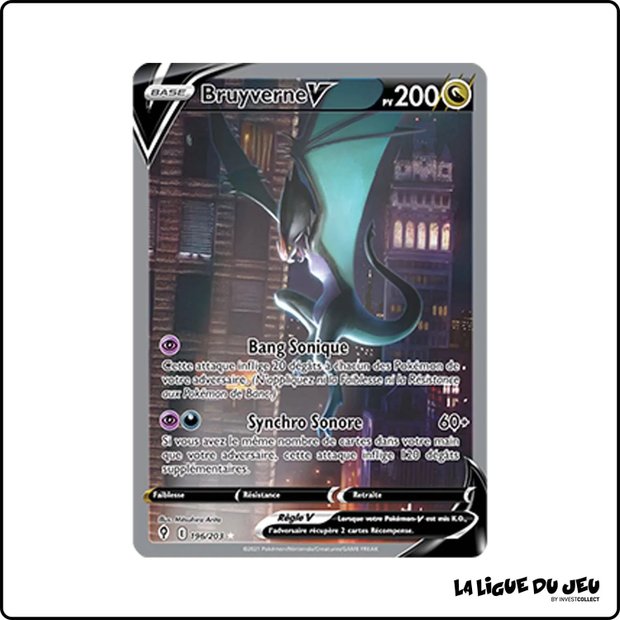 Ultra - Pokemon - Évolution Céleste - Bruyverne V 196/203