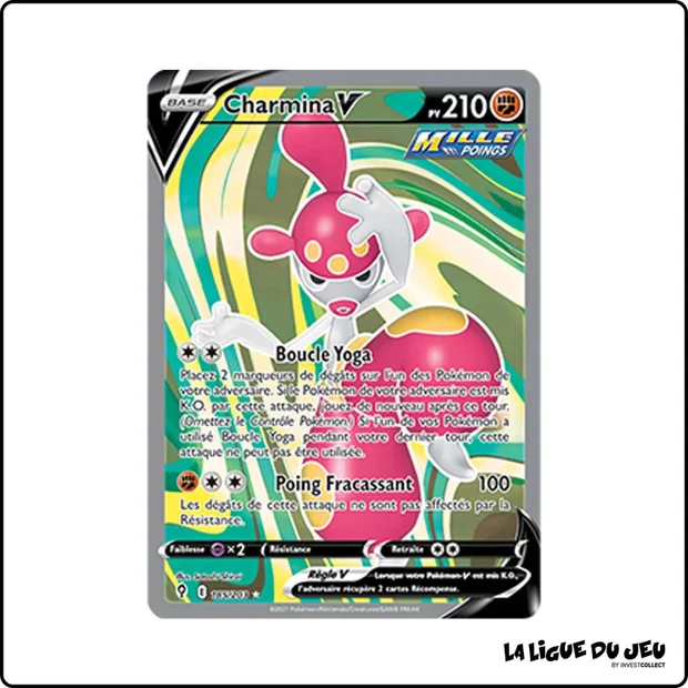 Ultra - Pokemon - Évolution Céleste - Charmina V 185/203