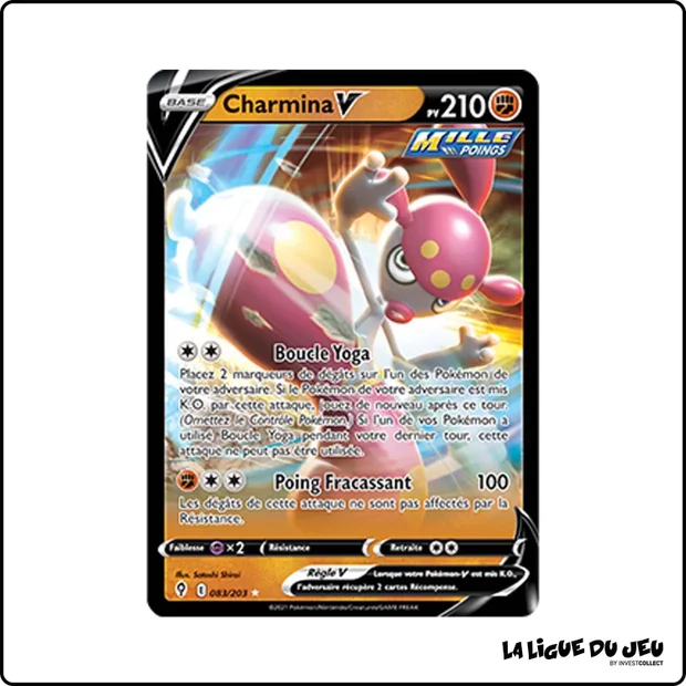 Ultra - Pokemon - Évolution Céleste - Charmina V 83/203