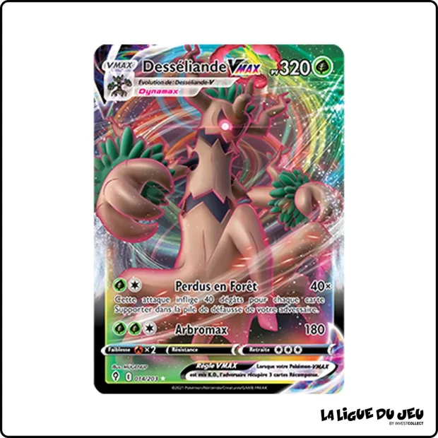 Ultra - Pokemon - Évolution Céleste - Desséliande VMAX 14/203