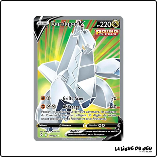 Ultra - Pokemon - Évolution Céleste - Duralugon V 197/203