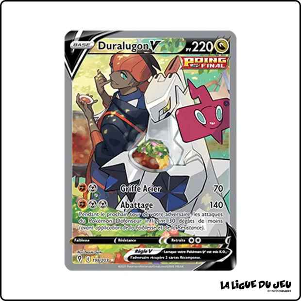 Ultra - Pokemon - Évolution Céleste - Duralugon V 198/203