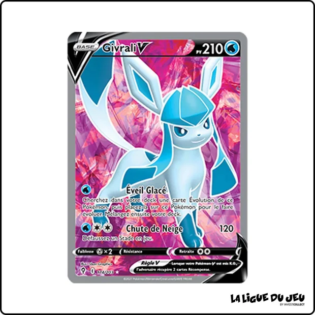 Ultra - Pokemon - Évolution Céleste - Givrali V 174/203