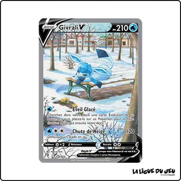 Ultra - Pokemon - Évolution Céleste - Givrali V 175/203