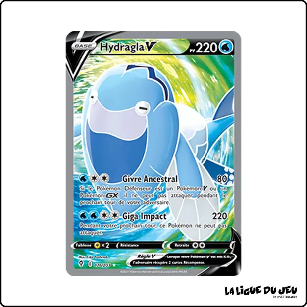 Ultra - Pokemon - Évolution Céleste - Hydragla V 176/203