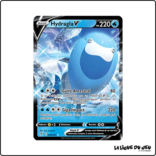 Ultra - Pokemon - Évolution Céleste - Hydragla V 48/203
