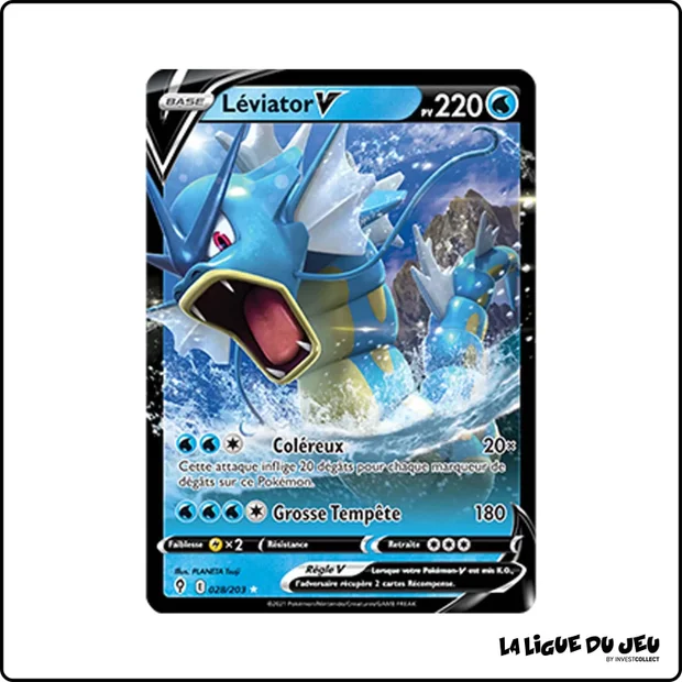 Ultra - Pokemon - Évolution Céleste - Léviator V 28/203